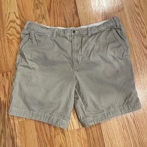 Mens khaki Polo shorts
